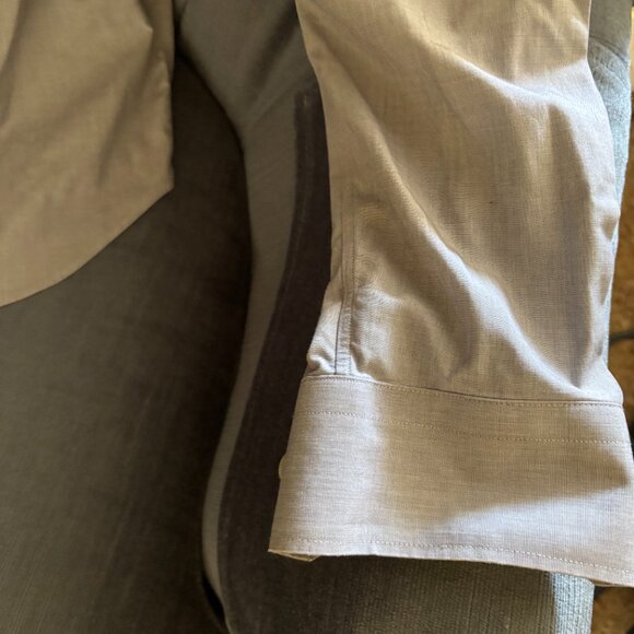 Banana Republic men's grey dress shirt XS - Barely worn. - Picture 3 of 3